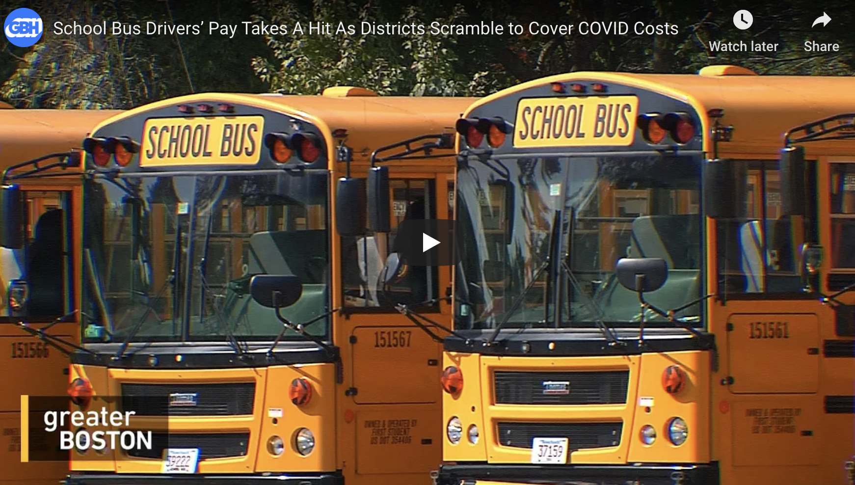 School Bus Companies, And Drivers, Face COVID’s Financial Fallout